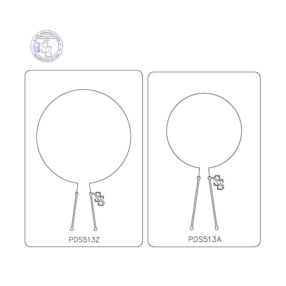 PANCAKE DIE PDS513 SHAPE 13 ROUND 3-4